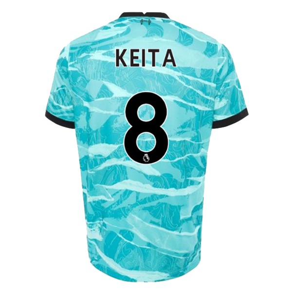 Maglia Liverpool NO.8 Keita Away 20/21 Blu